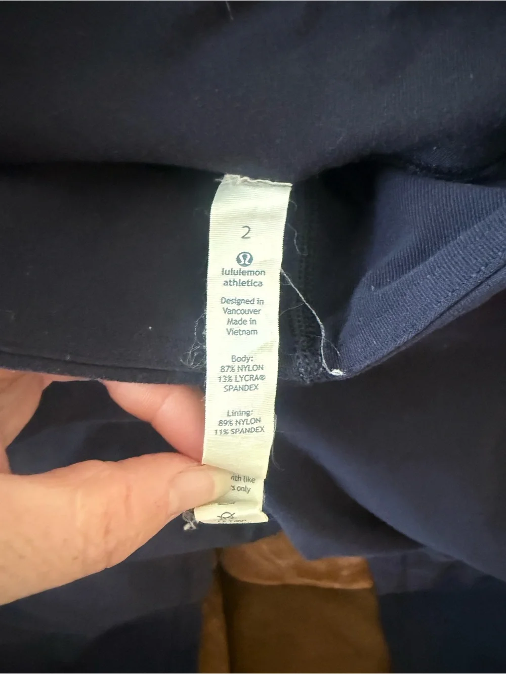 lululemon athletica women’s  Dark Navy Dress Pants